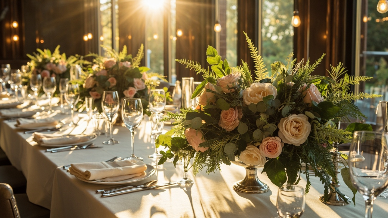 Allestimento floreale per evento privato